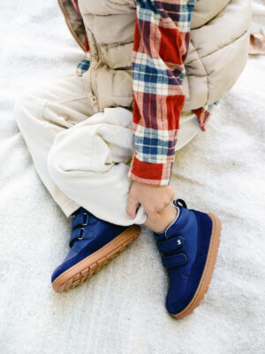 Ghete barefoot BeLenka Elio Preschool-Dark Blue