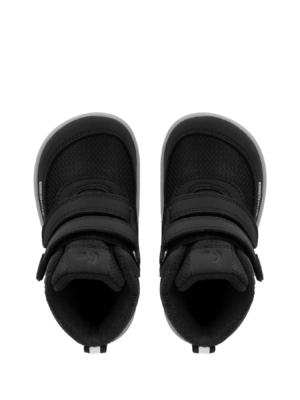 Ghete barefoot copii BeLenka Zippu Preschool – Black & Grey